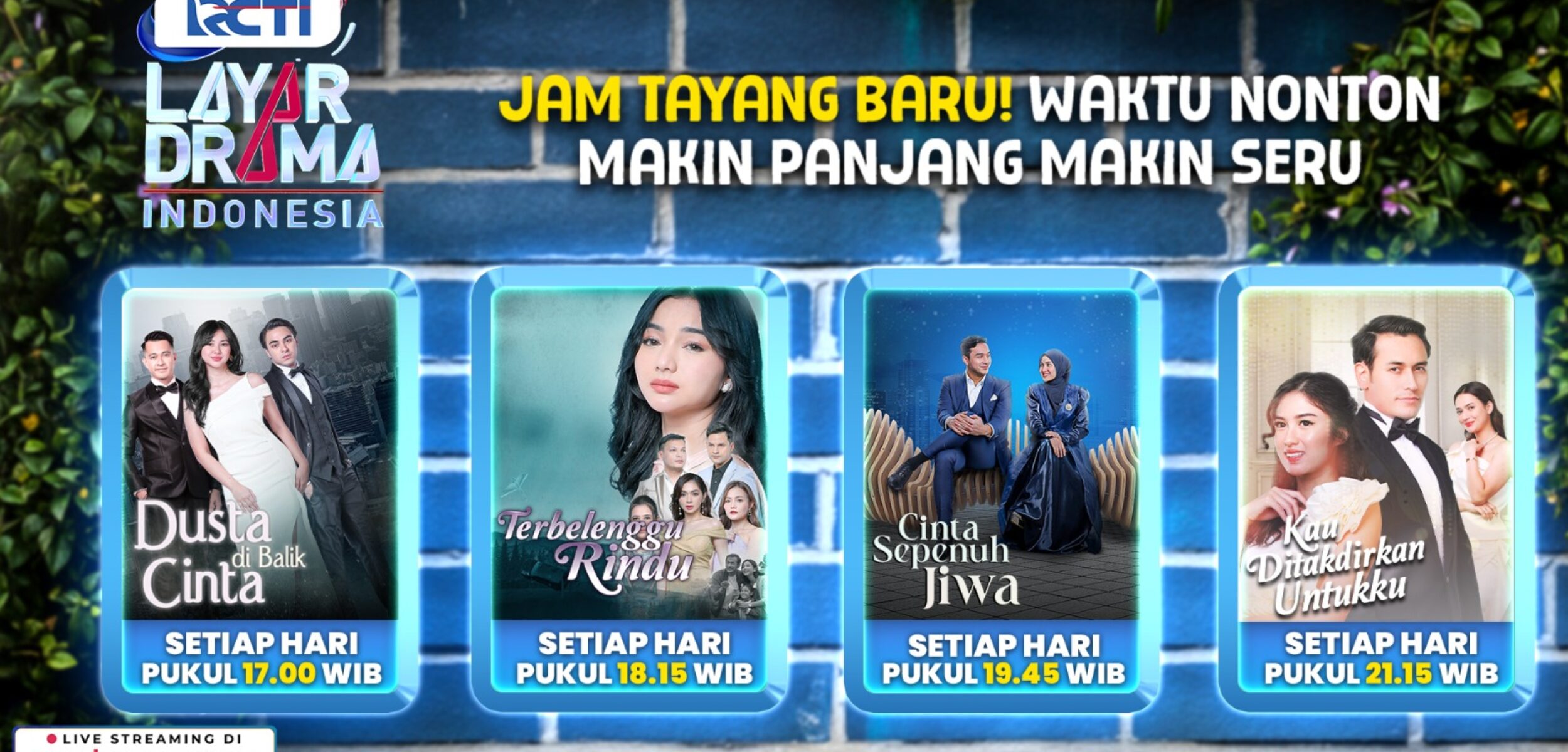 Layar Drama Indonesia RCTI. (RCTI for Kabar Terdepan)