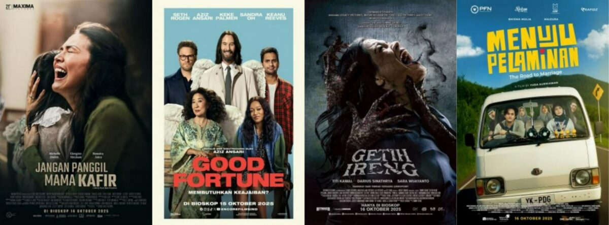 Sederet film terbaru yang tayang di bioskop Mojokerto. (CGV)