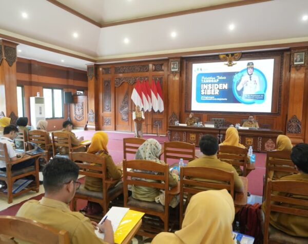 Pemkot Mojokerto Latih Agen CSIRT Hadapi Ancaman Siber