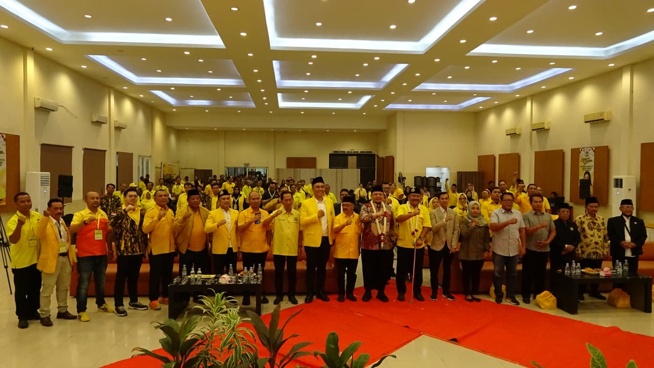 Dewan Pimpinan Daerah (DPD) Partai Golongan Karya (Golkar) Kota Mojokerto menggelar Musyawarah Daerah (Musda) XI. (Izhah/Kabarterdepan.com)