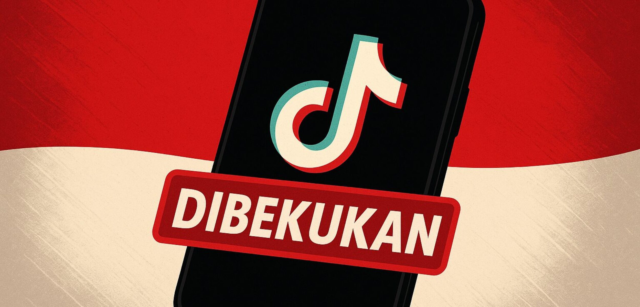 Gambar ilustrasi TikTok Indonesia dibekukan