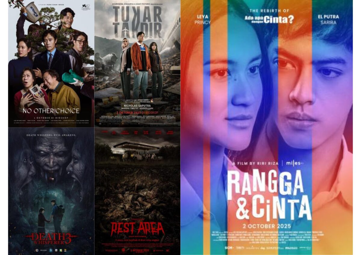 Sederet film baru yang tayang di bioskop. (CGV)