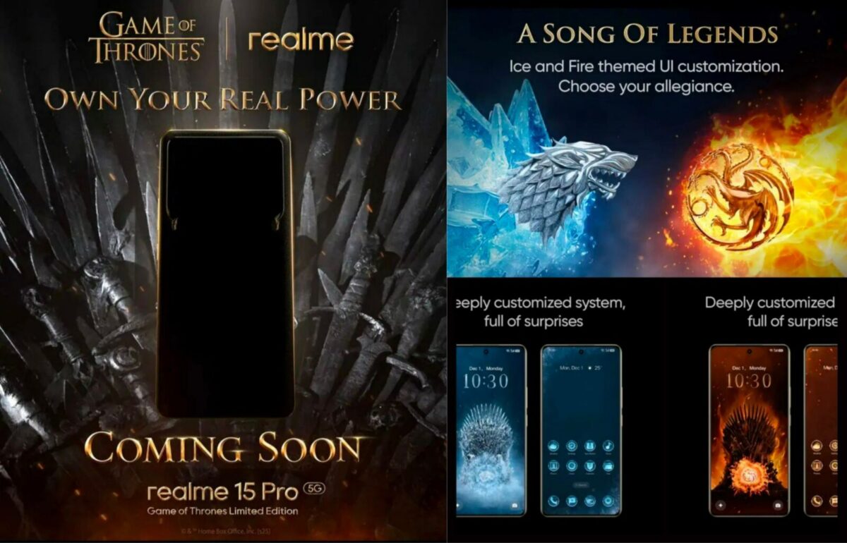 image 2025 10 03T100330.783 1 Realme 15 Pro Game of Thrones Edition. (X)
