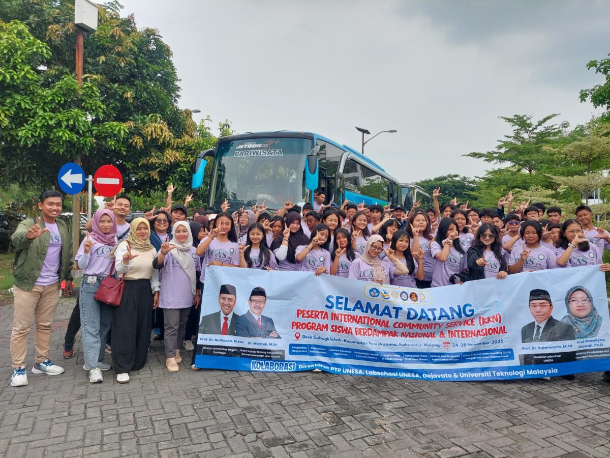 Labschool Unesa menggelar International Community Service
