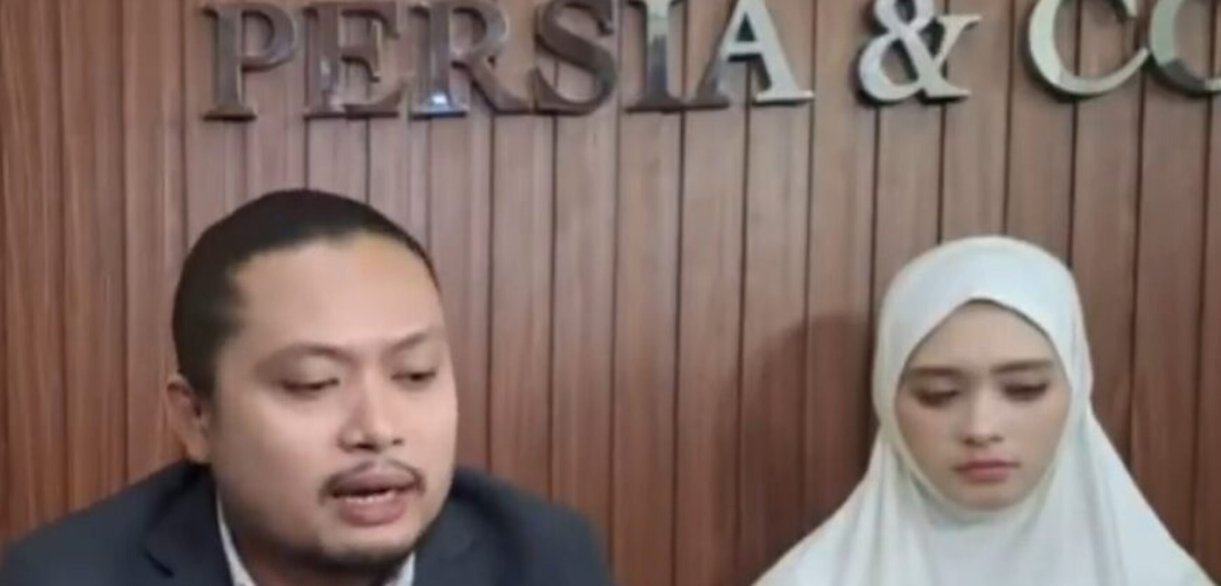 Selebgram Inara Rusli dan tim kuasa hukumnya menyampaikan klarifikasi dan minta maaf. (Tangkapan layar video X)