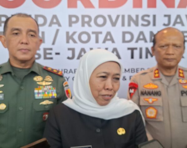 Gubernur Jatim Khofifah menaruh perhatian besar terhadap MBG. (Husni Habib/Kabarterdepan.com)