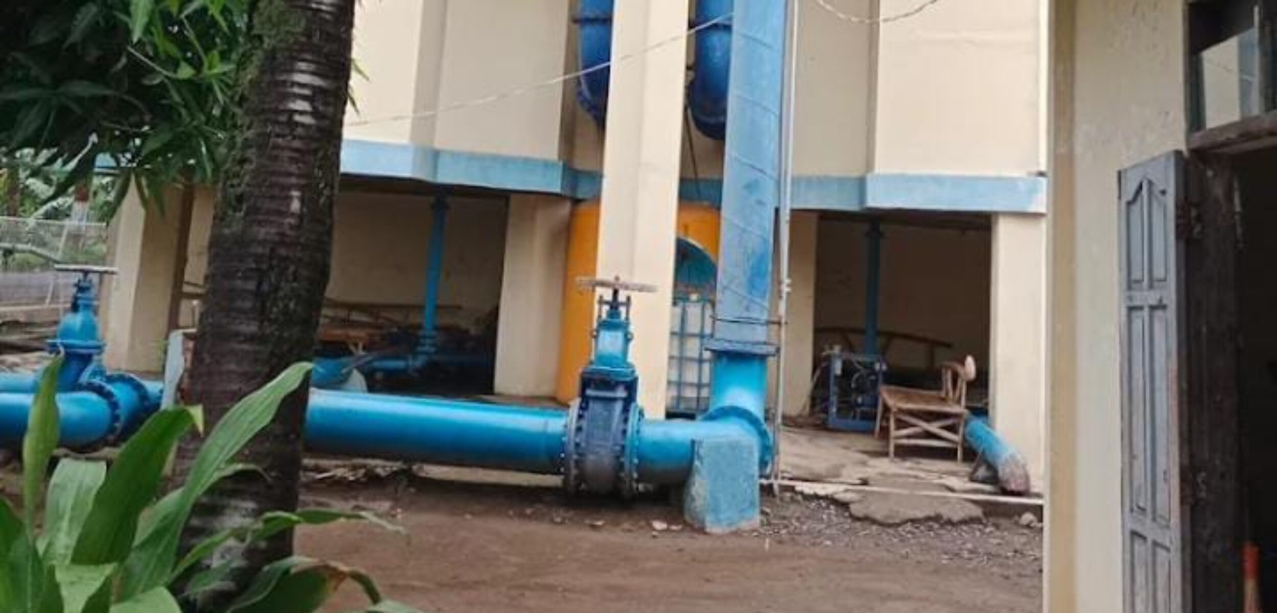 Instalasi Air dikantor unit produksi PDAM Maja Tama Kota Mojokerto. (Innka Cristy Natalia/kabarterdepan.com) 