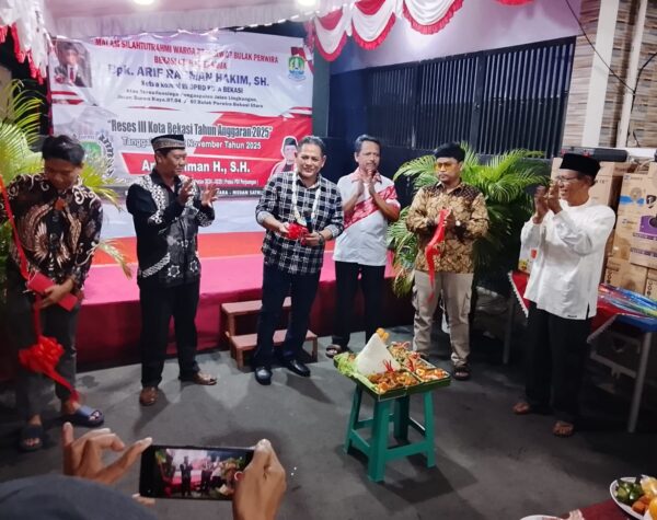 Arif Rahman Hakim Hadiri Malam Silaturahmi Warga Bulak Perwira, Serap Aspirasi dalam Reses III DPRD Kota Bekasi