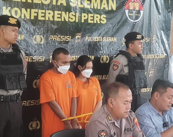 Polresta Sleman Tangkap Sepasang Kekasih Asal Papua Pelaku Pembuangan Bayi, Hasil Hubungan Gelap