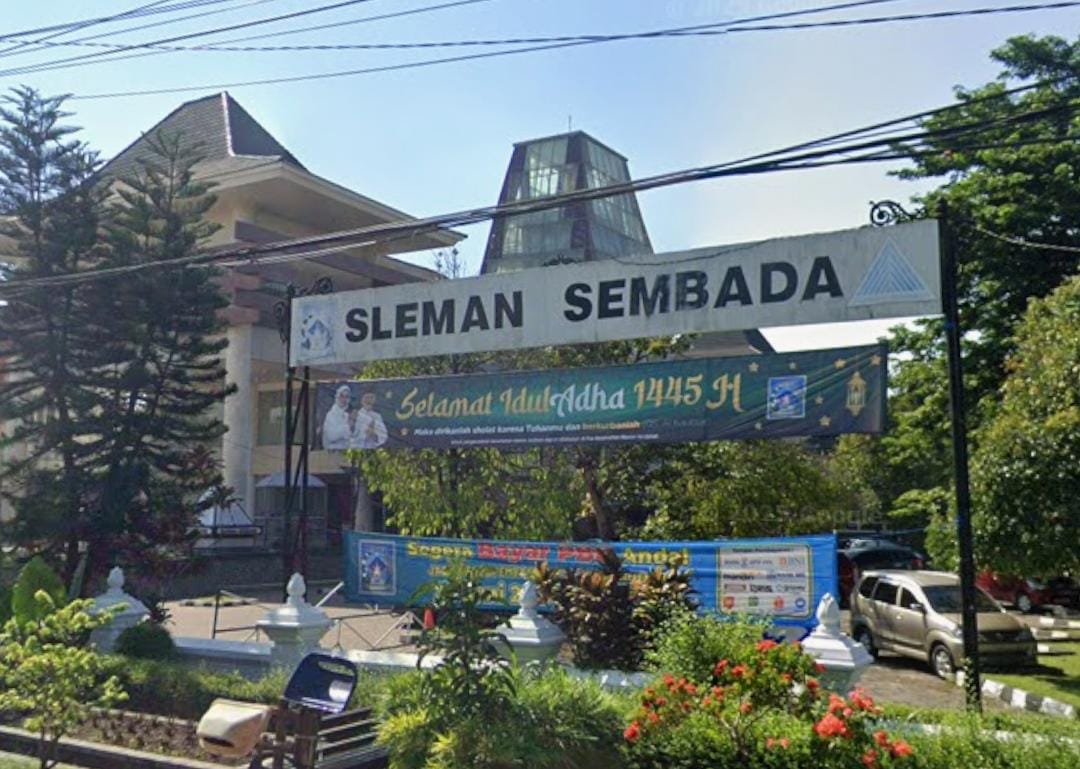Kantor Sekretariat Daerah Pemkab Sleman. (Redaksi/kabarterdepan.com)