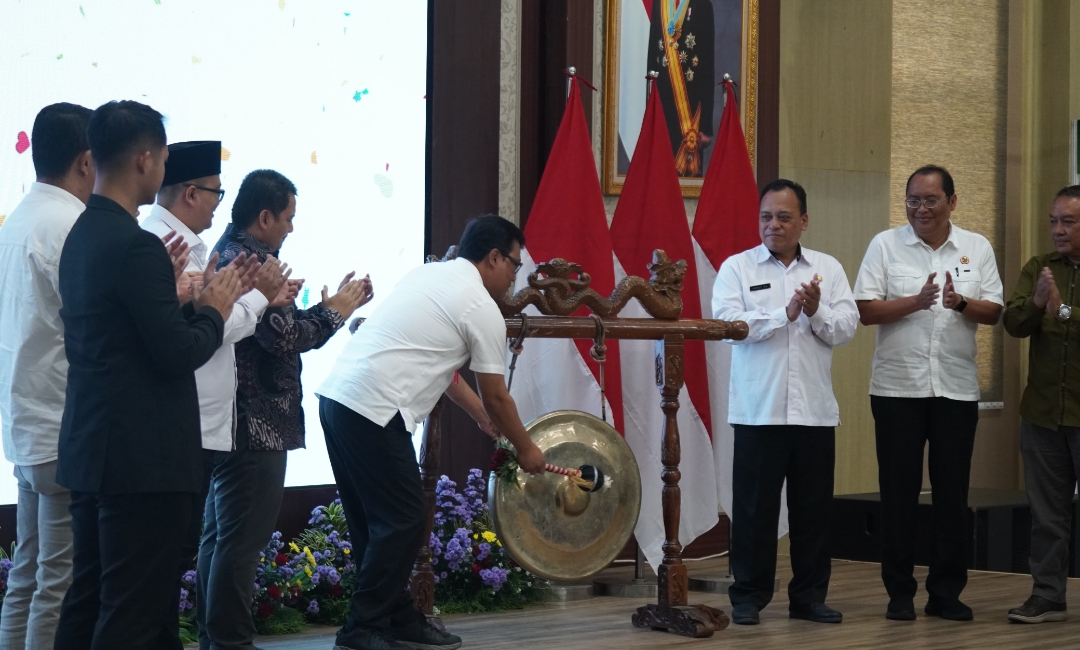 Disperkim Kota Batu, saat menggelar Pameran Perumahan dan Perizinan yang Diikuti 30 Gerai, dalam serangkaian HUT Kota Batu ke-24. (Yan/kabarterdepan.com) 