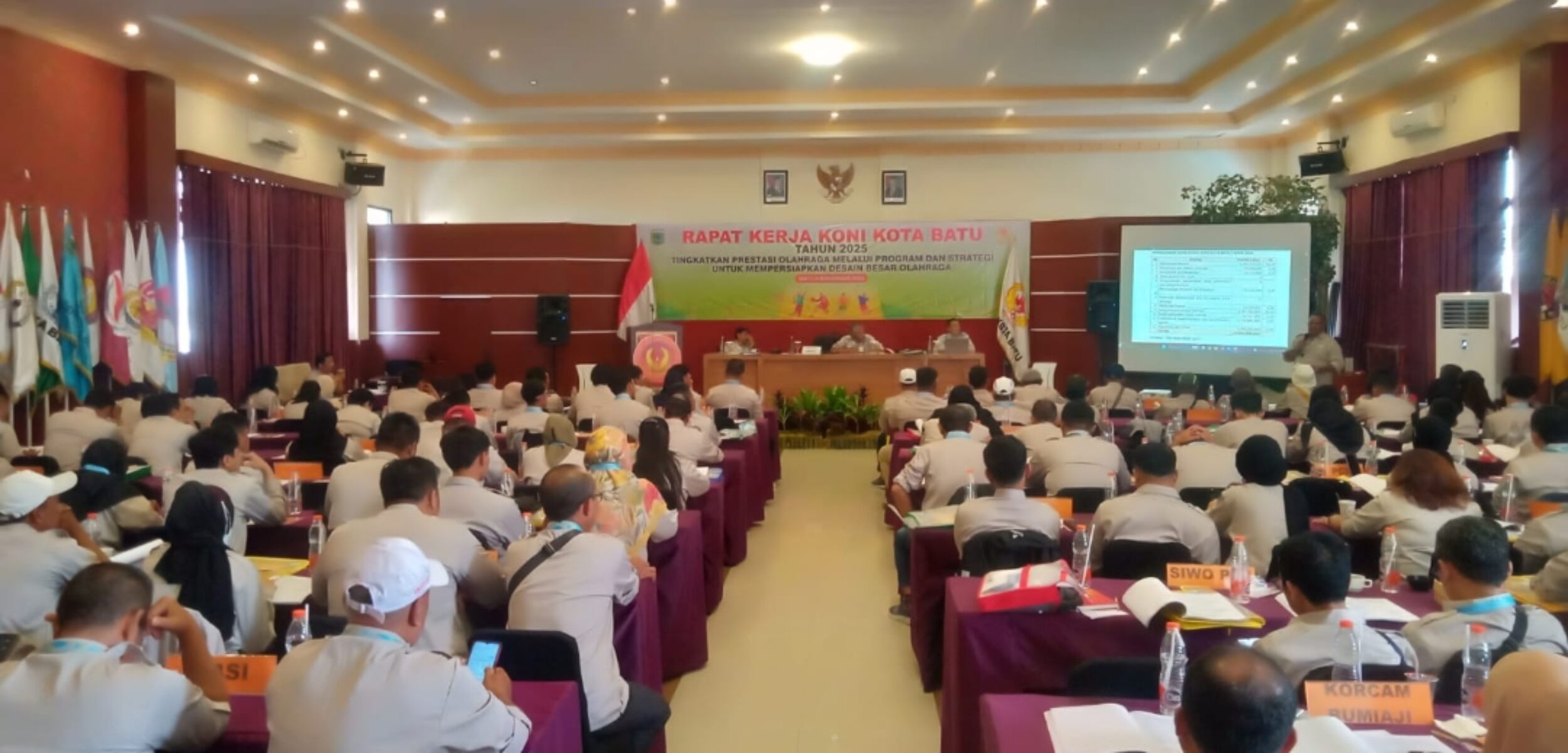 Raker Koni Kota Batu, Sabtu (8/11/2025). (Yan/kabarterdepan.com) 