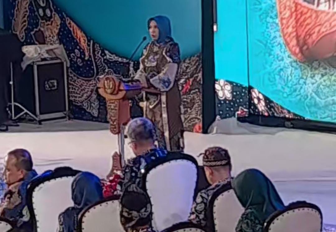 Canting Bahari Majapahit Warnai Mojo Batik Festival 2025. (Ezra/kabarterdepan.com) 