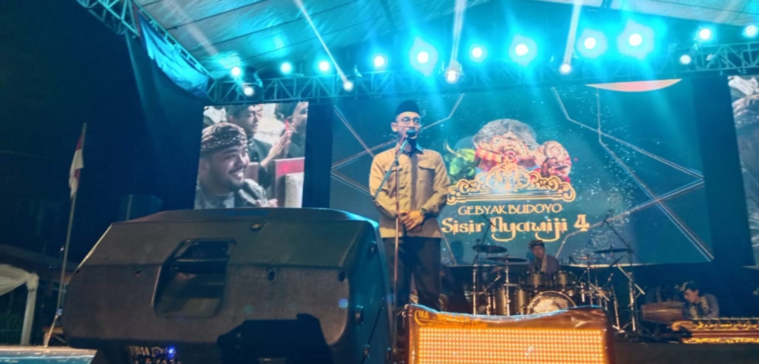 KOTA BATU: Lurah Sisir, Muhammad Vyata Aria Pranaka, saat memberikan sambutan. (Yan/kabarterdepan.com)