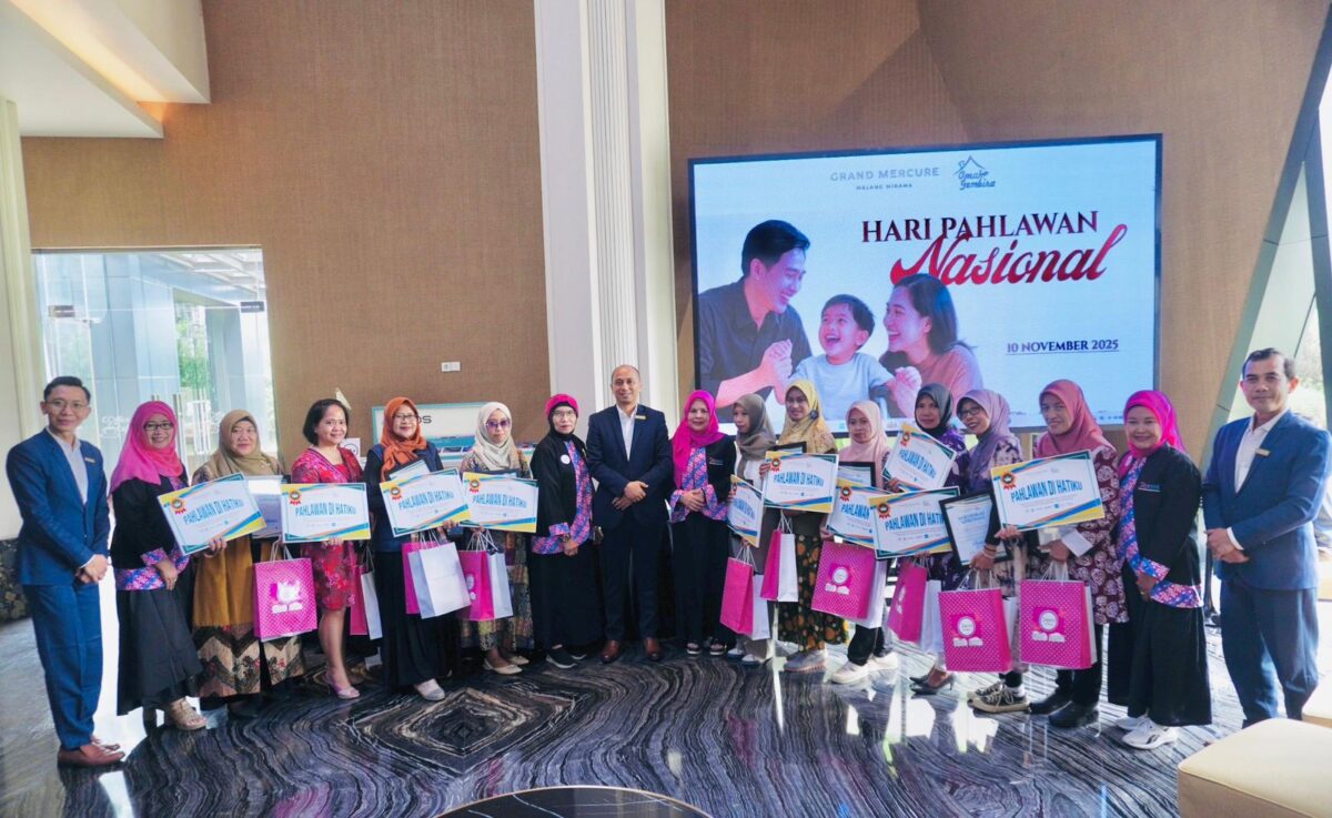 Grand Mercure Malang Mirama menggelar acara istimewa bertajuk “Pahlawan Di Hatiku” di Hari Pahlawan dengan memberikan penghargaan dan apresiasi tertinggi terhadap para orang tua dan wali disabilitas. (Istimewa)