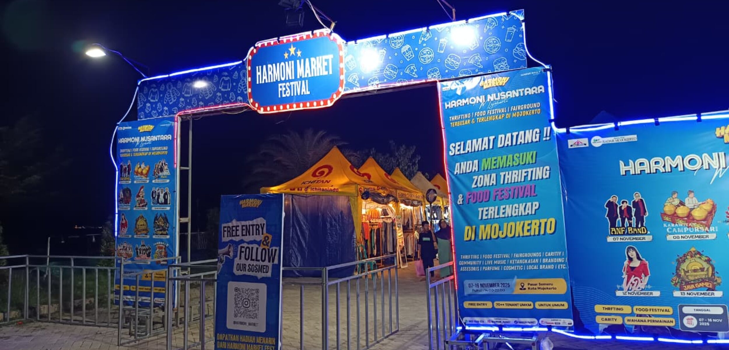 Event thrifting masih marak di Kota Mojokerto. (Redaksi/Kabarterdepan.com)