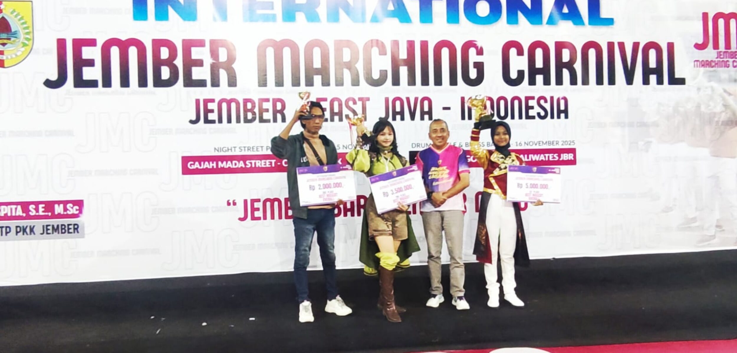 Kejurprov Marching Band dan IJMC 2025 Resmi Ditutup, Gita Bahana Klamsa GBK Surabaya Raih Juara Umum