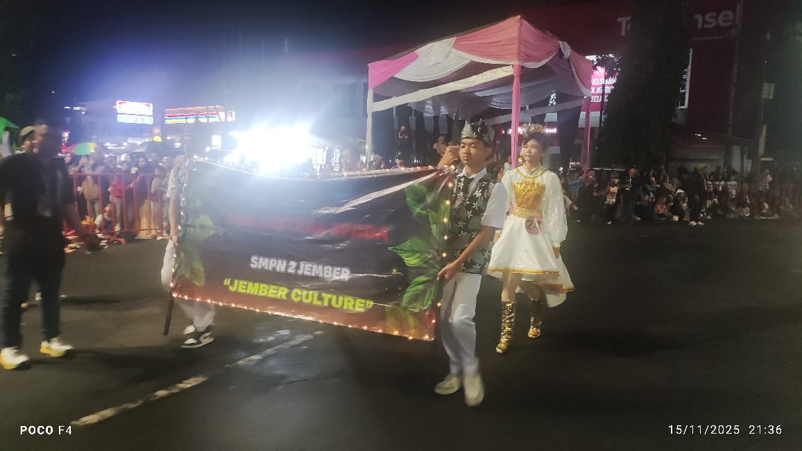 Marching Band (MB) Gistara Spada berhasil meraih 7 gelar dalam Kejurprov Drumband dan Internasional Jember Marching Carnival. (LN/Kabarterdepan.com)