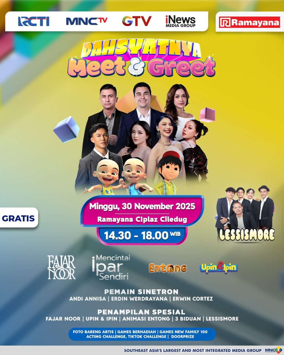 Dahsyatnya Meet & Greet para pemain sinetron Mencintai Ipar Sendiri. (RCTI for Kabar Terdepan)