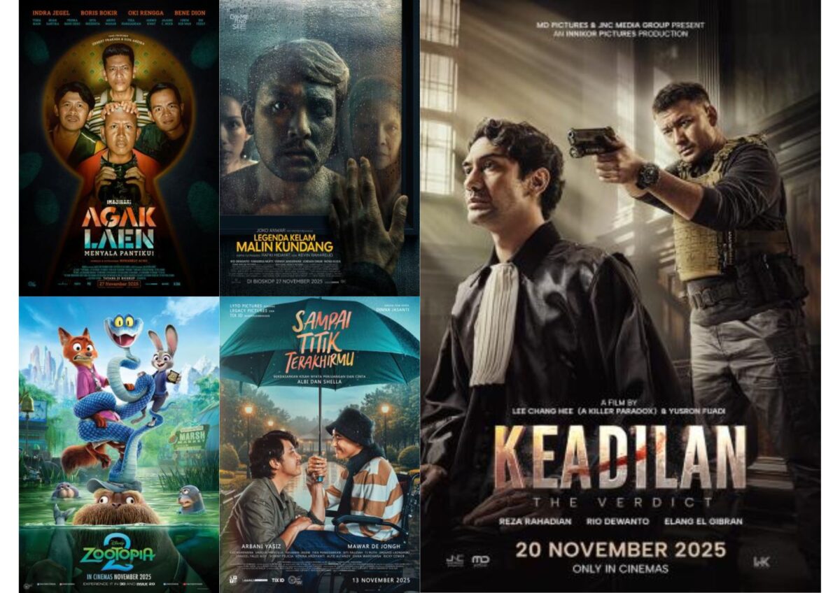 Sederet film yang tayang di bioskop. (CGV)