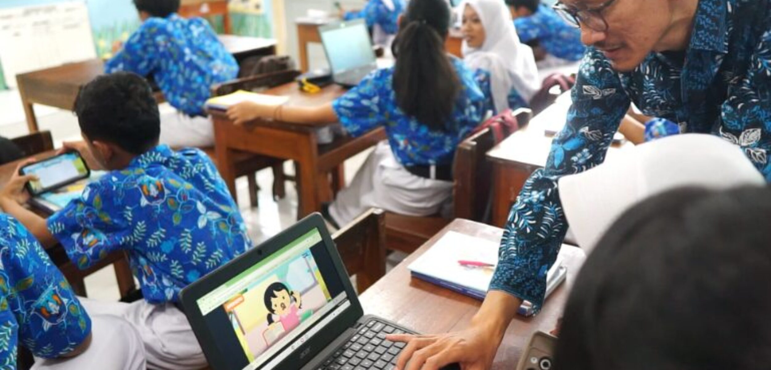 Ilustrasi guru di Disdik Sleman