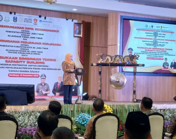 Khofifah Dorong Perluasan Rumah Restorative Justice Jelang Berlaku KUHP Baru 2026