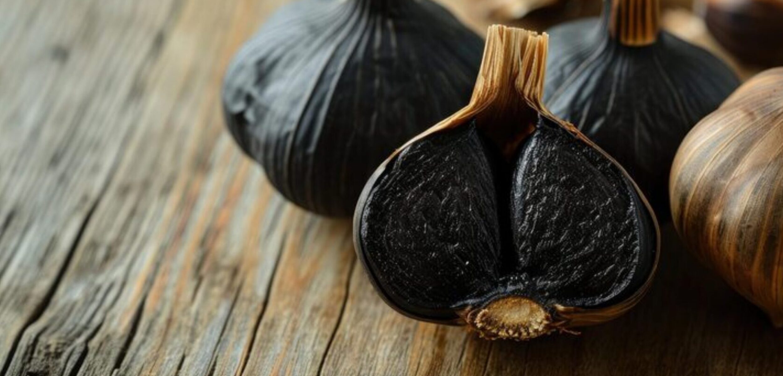 Ilustrasi black garlick. (Freepik)