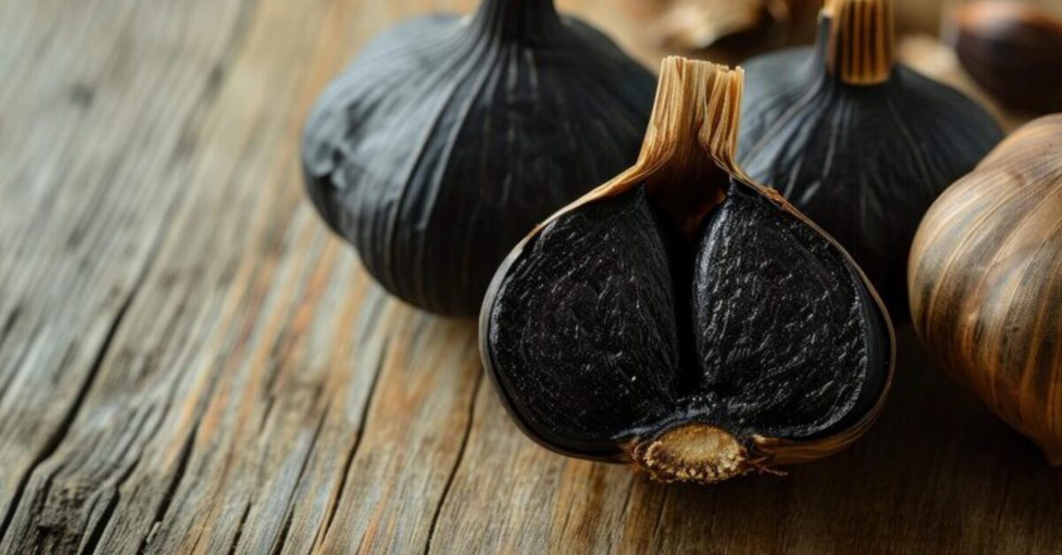 Ilustrasi black garlick. (Freepik)