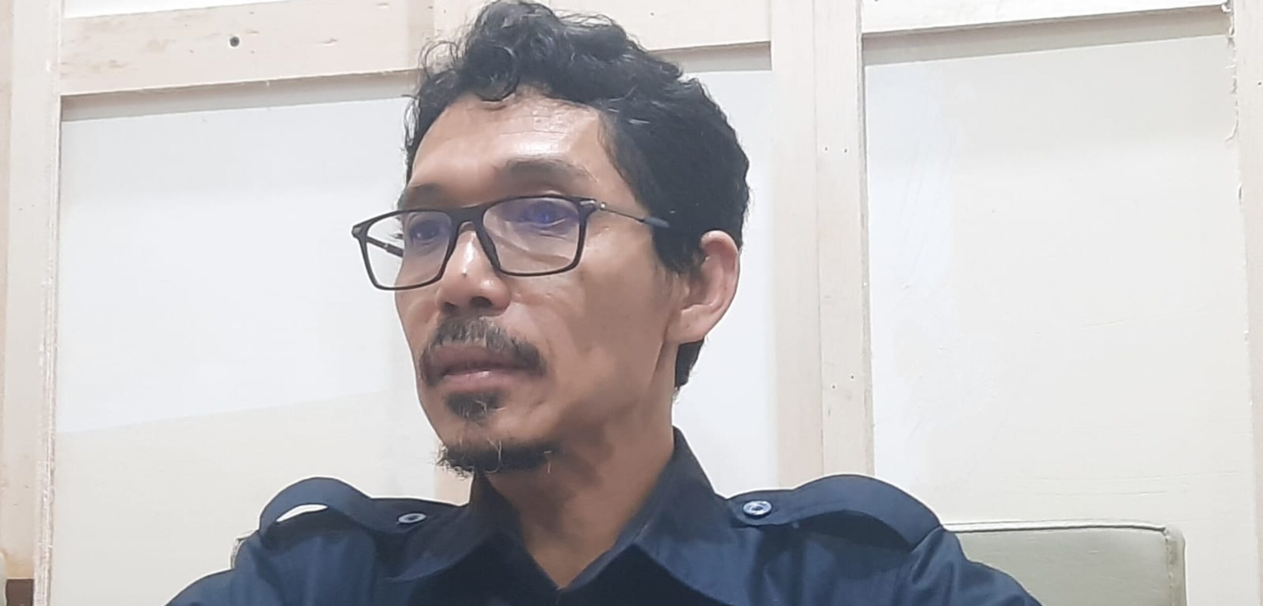 Juru Bicara Pengadilan Negeri Sleman, Jayadi Husein, Rabu (19/12/2025). (Hadid Husaini/kabarterdepan.com)