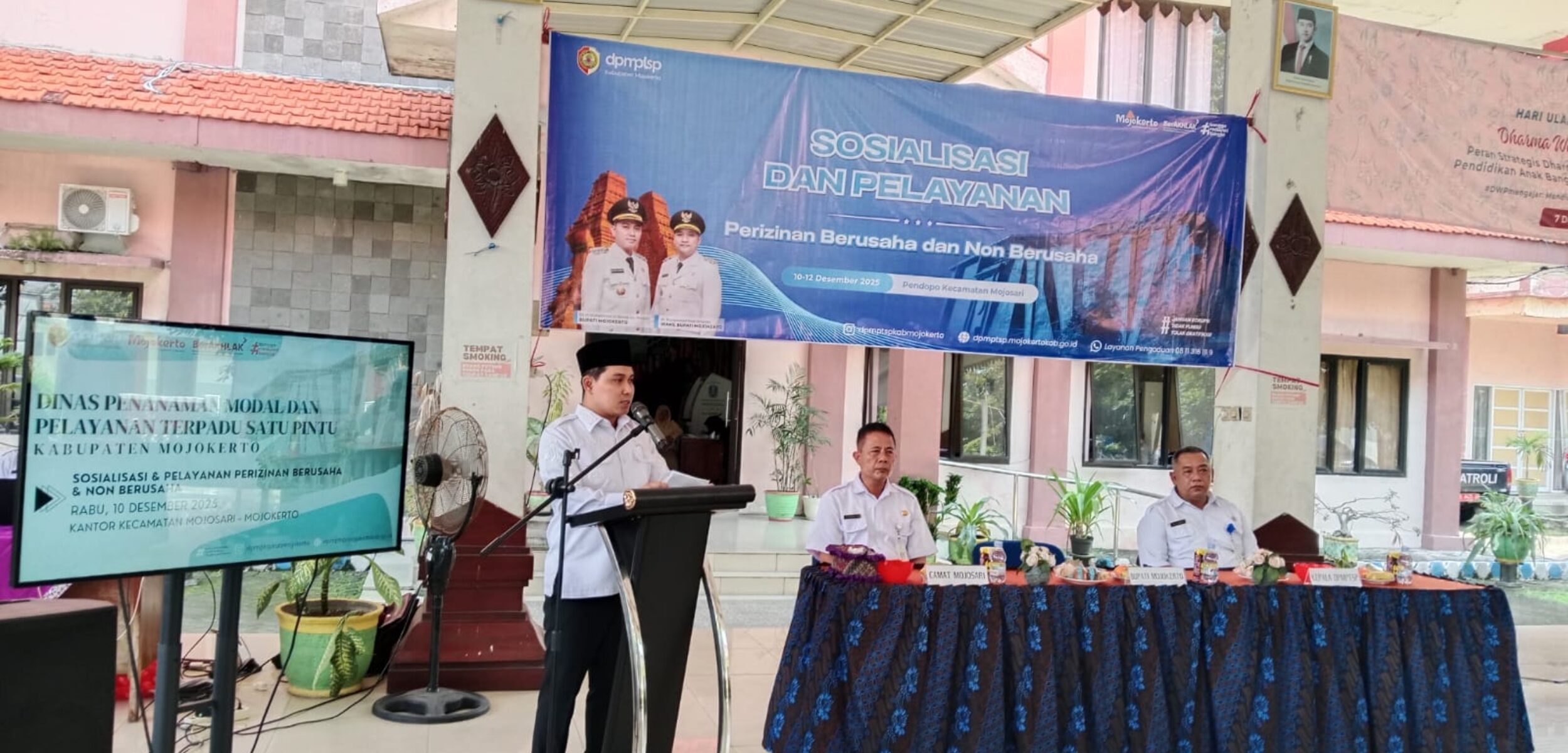 Bupati Mojokerto Tegaskan Perbaikan Layanan Perizinan, Lebih Cepat dan Transparan