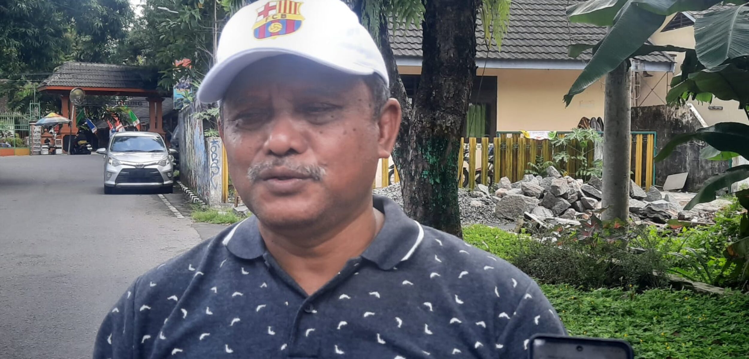 Asisten Perekonomian dan Pembangunan Pemkab Sleman, Makwan, sebutnkeniakan harga telur masih wajar. (Hadid Husaini/kabarterdepan.com)