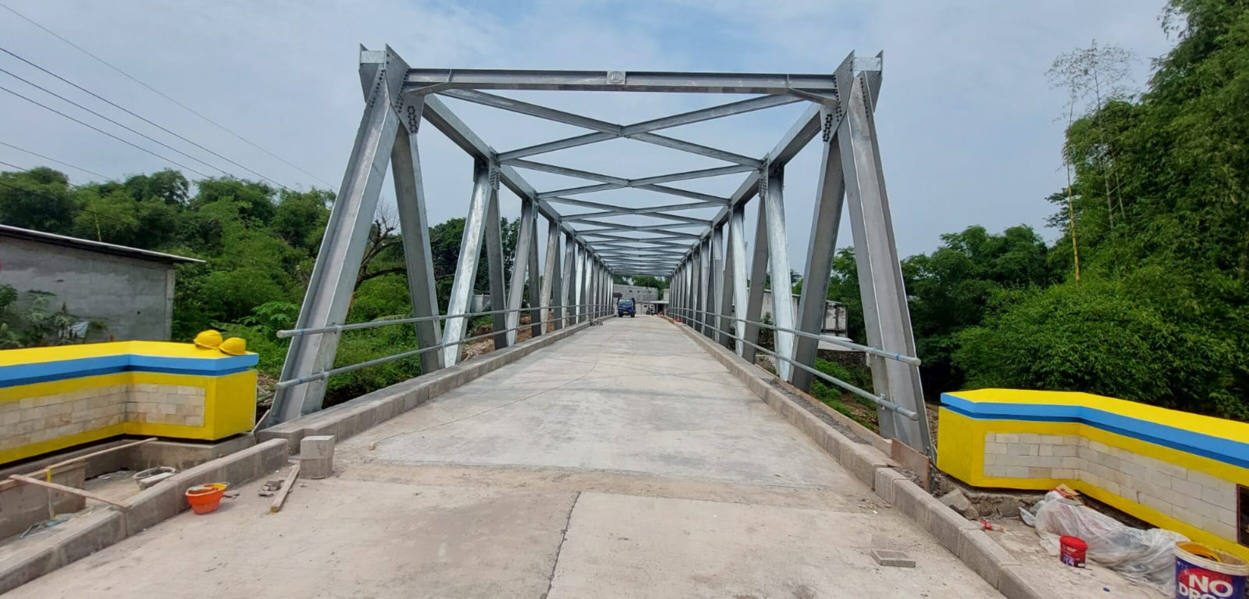 IMG 20251220 WA0209 1 Kondisi jembatan Lebaksono, Kabupaten Mojokerto. (Redaksi/kabarterdepan.com)