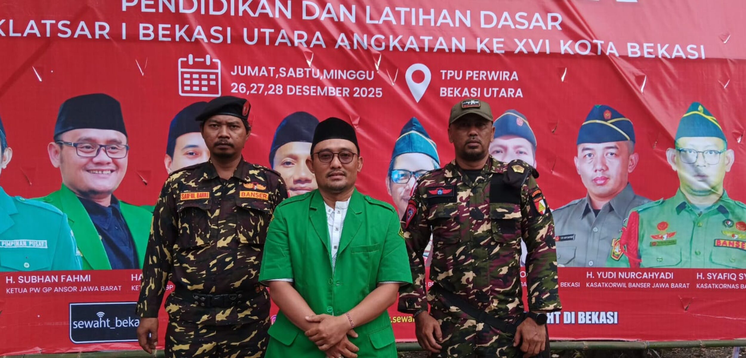 Diklatsar GP Ansor Bekasi Utara. (Yanso/kabarterdepan.com)