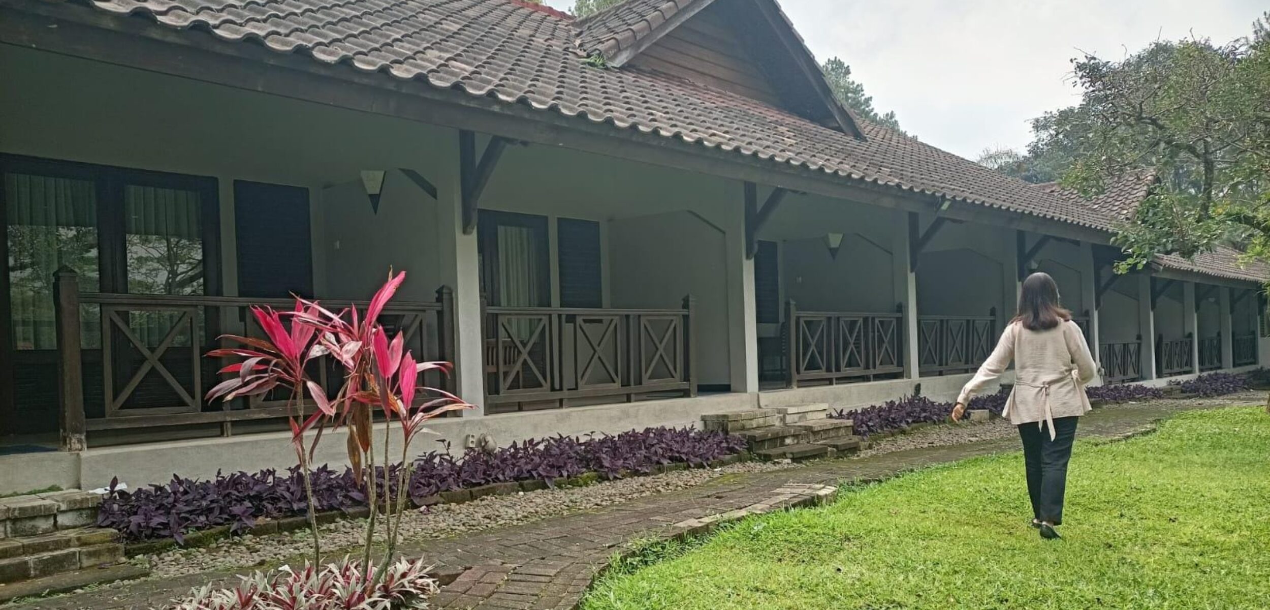 Salah satu hotel di Trawas ynag Okupansi malam tahun baru nyaris penuh. (Redaksi/kabarterdepan.com)