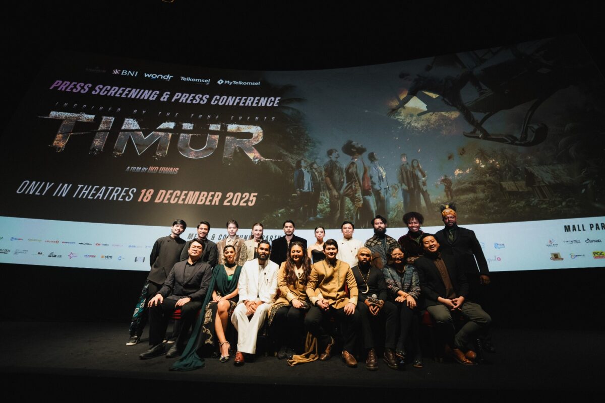 Press screening film Timur. (Istimewa)