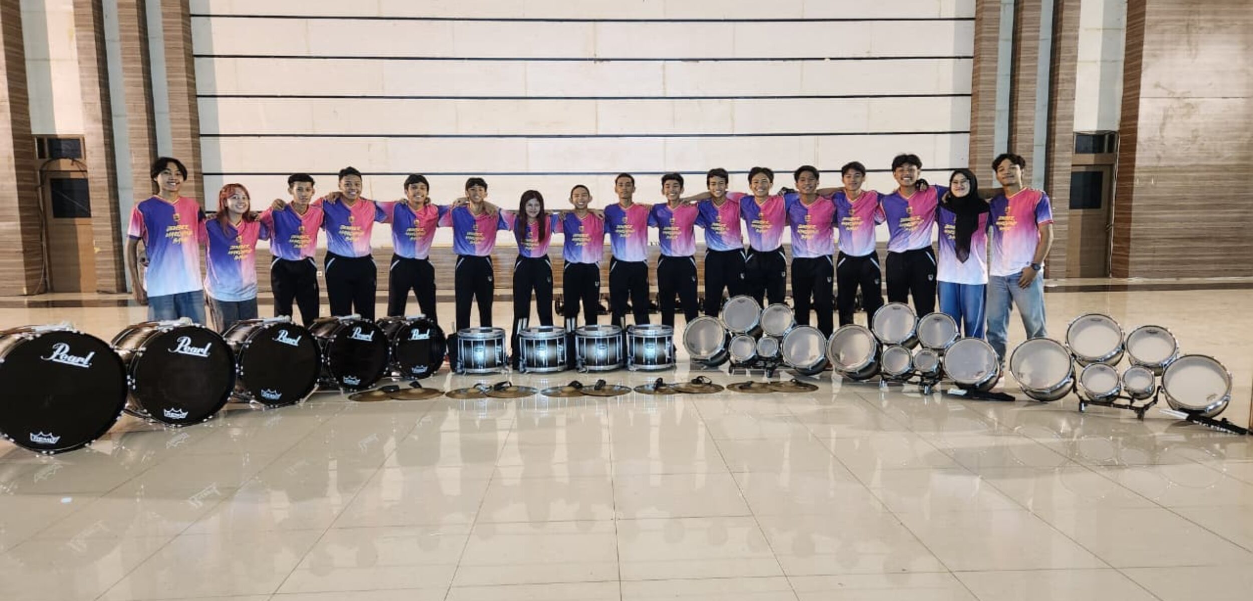 Tim Jember Marching Band (JMB) akan bertanding di Open Kejuaraan International Drumband Corps Association (IDCA). (LN/Kabarterdepan.com)