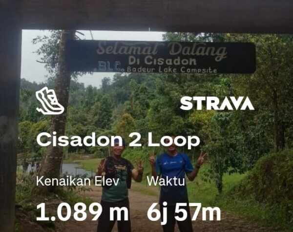 Tektok Desa Cisadon Sentul 2x Loop dari Kandang Sapi Sejauh 28 Km!