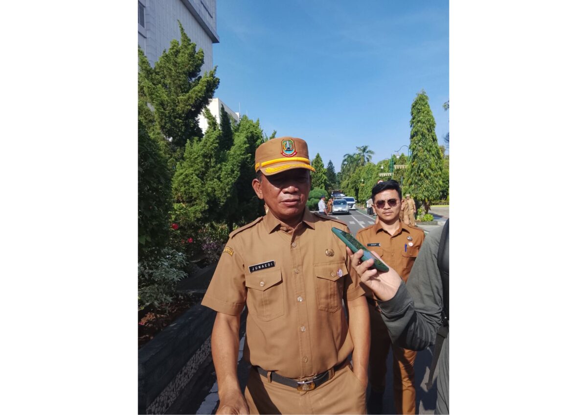 Ketua Pansel pimpinan BAZNAS Kota Bekasi Drs Junaedi yang juga Sekda Kota Bekasi. (Yanso/Kabarterdepan.com)