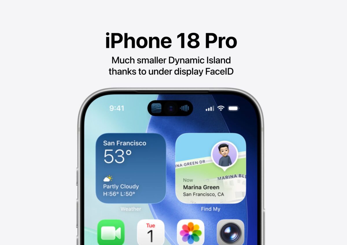 Ilustrasi iPhone 18. (X)