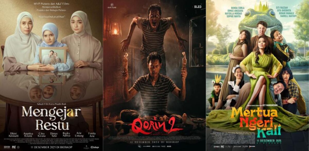 Tiga film baru yang tayang di bioskop. (CGV)