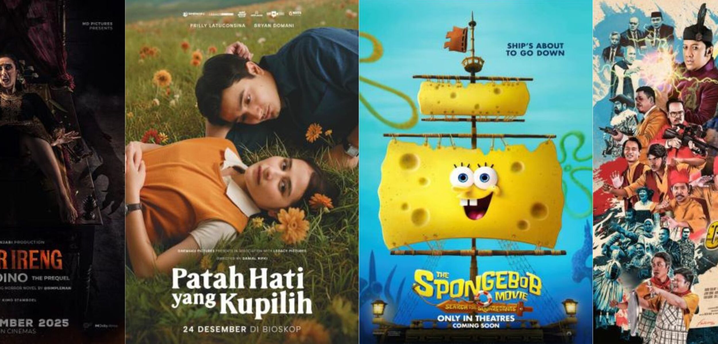 4 Film Baru Hadir di Bioskop! Simak Jadwal dan Harga Tiket Terbaru Hari Ini