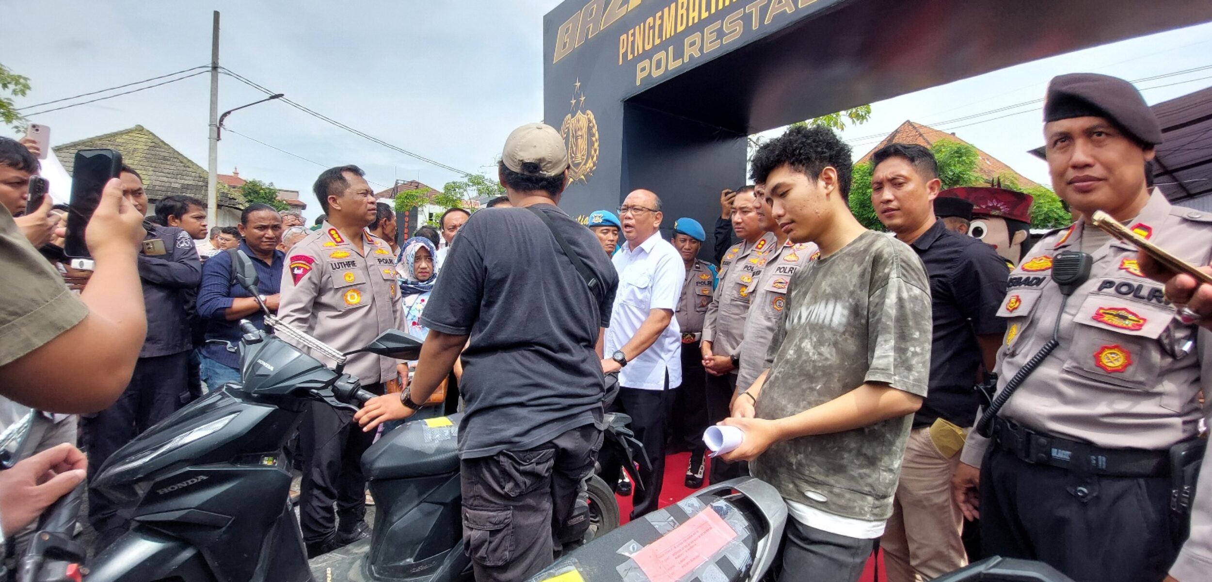 Polrestabes Surabaya Buka Bazar Pengembalian Motor Curian, 1.050 Unit Bisa Diambil Gratis