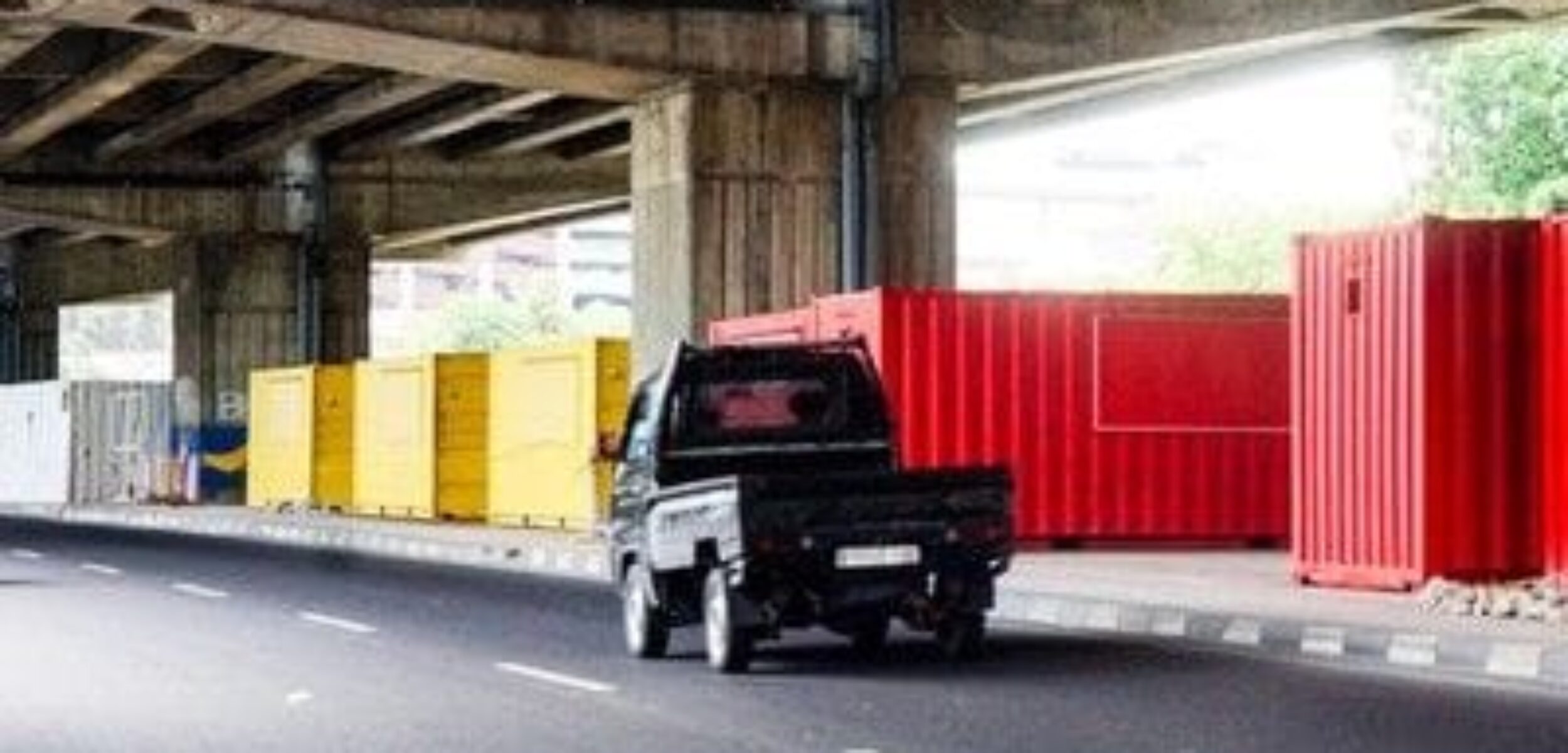 Lokasi UMKM ynag disediakan PT Mitra Patriot Kota Bekasi. (Yanso)