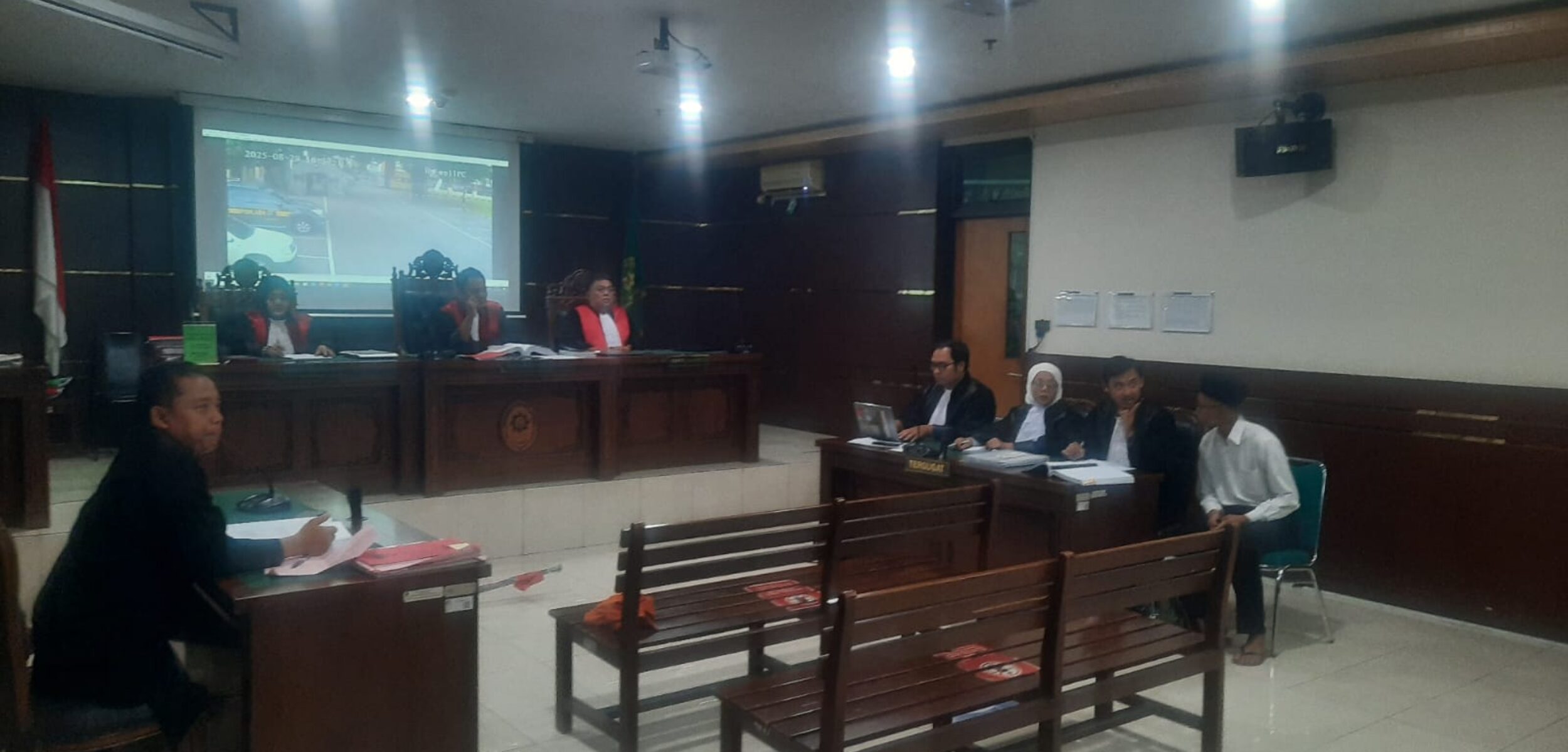 IMG 20260113 WA0226 1 Majelis hakim tolak penangguhan penahanan Perdana Arie. (Hadid/kabarterdepan.com)