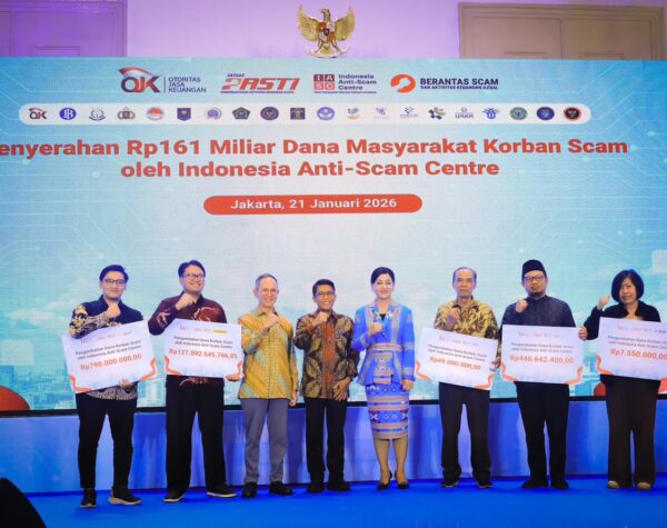 IASC Kembalikan Rp161 Miliar Dana Korban Scam