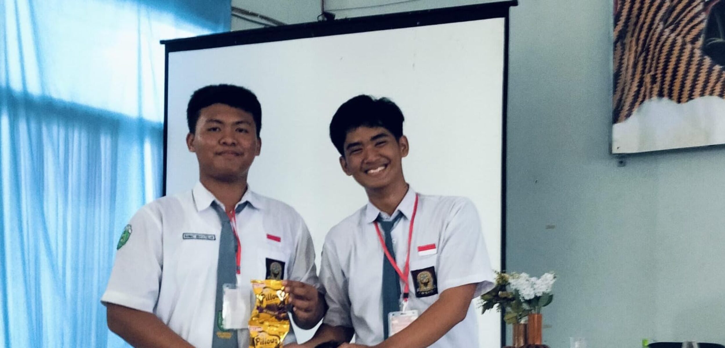 Risky, Ketua Umum Himo Kabupaten Sampang (Kanan)