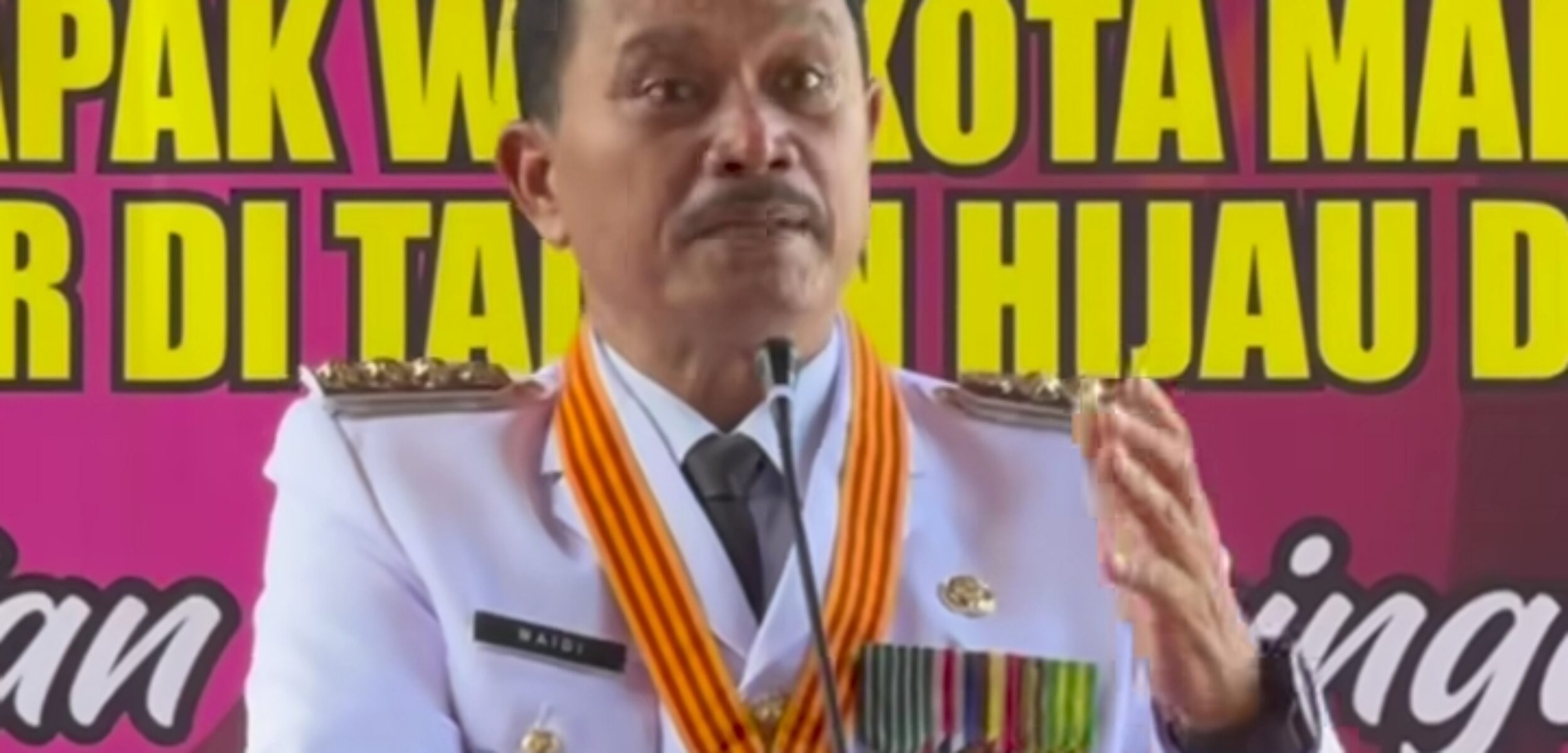 Walikota Madiun Maidi (Sumber: Tangkapan Layar Instagram)