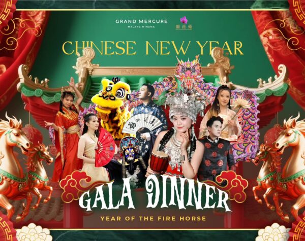 Grand Mercure Malang Mirama Hadirkan Kemeriahan Malam Imlek yang Tak Terlupakan