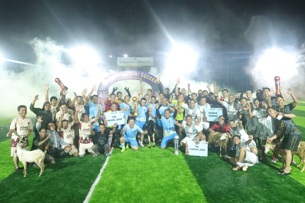 Farewell Mini Soccer Kapolres Mojokerto. (Istimewa)