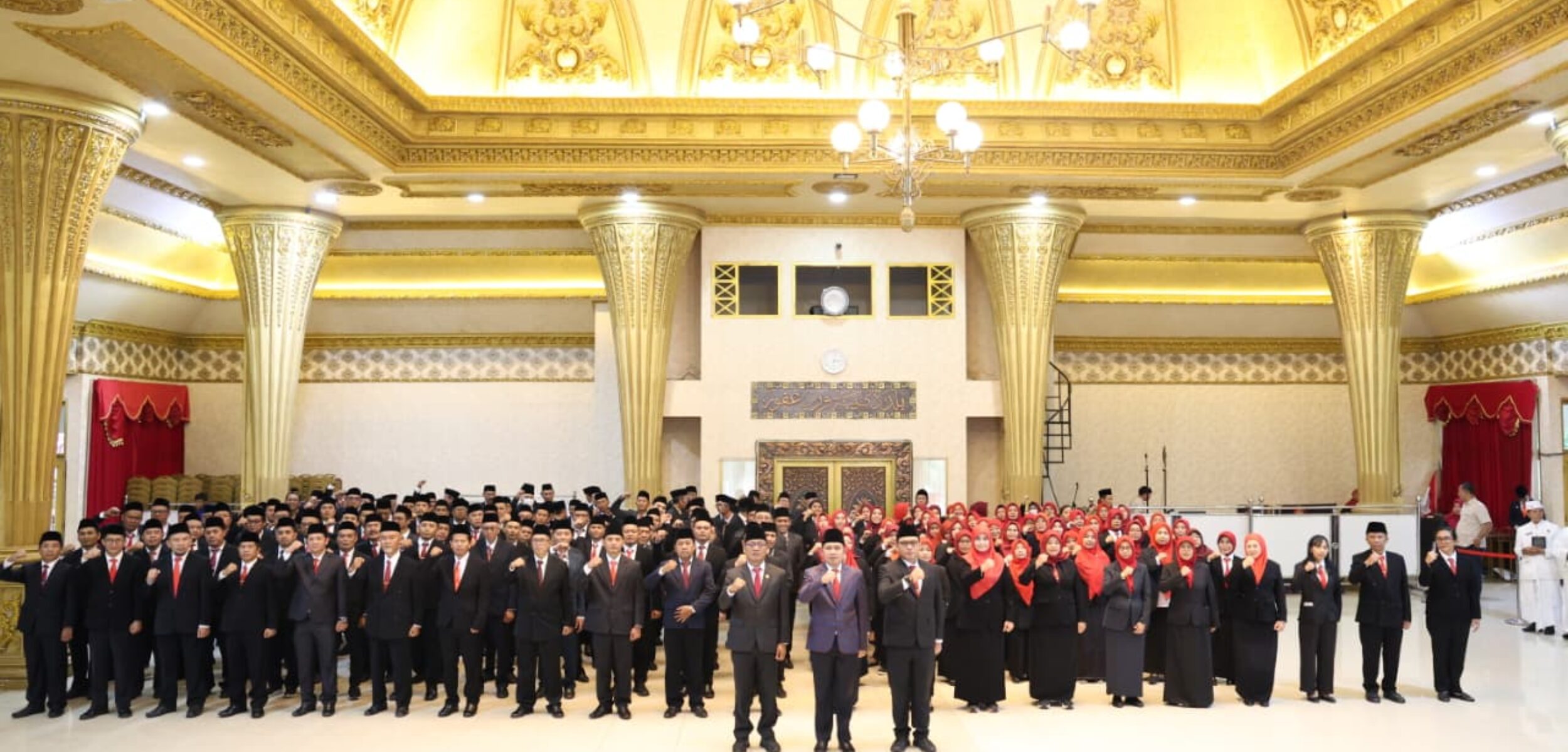 Kajati Jatim Pimpin Langsung Sertijab Kajari Batu di Kejati Jawa Timur